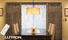 路創(chuàng)電動(dòng)窗簾-平開簾 路創(chuàng)電動(dòng)窗簾-平開簾